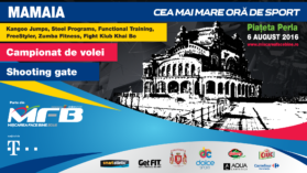 Cea mai mare ora de sport Mamaia