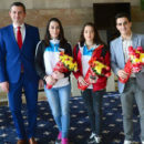 Presedintele Romaniei i-a decorat pe Catalina Ponor, Marian Dragulescu si Larisa Iordache!