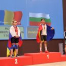 Monica Csengeri a luat trei medalii de aur la Campionatele Europene de Juniori si Tineret, la haltere