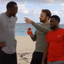 VIDEO | Un roman a arbitrat duelul dintre Bolt si actorul Kevin Hart! Cine a fost mai rapid pe 100 de metri