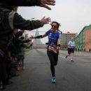 O romanca a alergat la maratonul din Coreea de Nord! A fost singura reprezentanta a tarii noastre