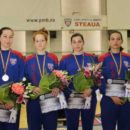 Steaua Bucuresti a obtinut argintul la la Cupa Europei, floreta feminin