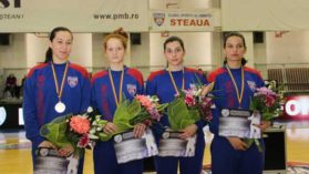 Steaua Bucuresti a obtinut argintul la la Cupa Europei, floreta feminin