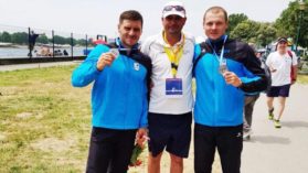 Leonid Carp si Victor Mihalachi au castigat titlul continental la canoe dublu – 500 de metri