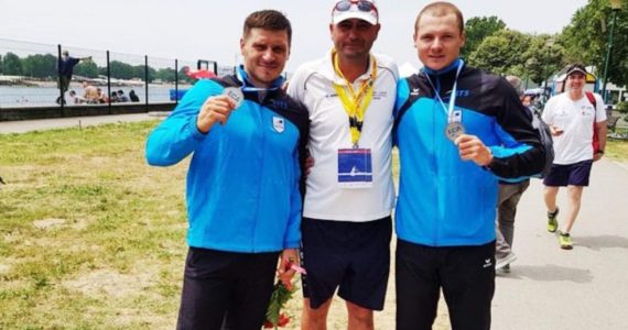 Leonid Carp si Victor Mihalachi au castigat titlul continental la canoe dublu – 500 de metri