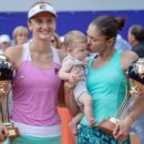 Irina Begu si Andreea Mitu, castigatoare in proba de dublu a turneului BRD Open